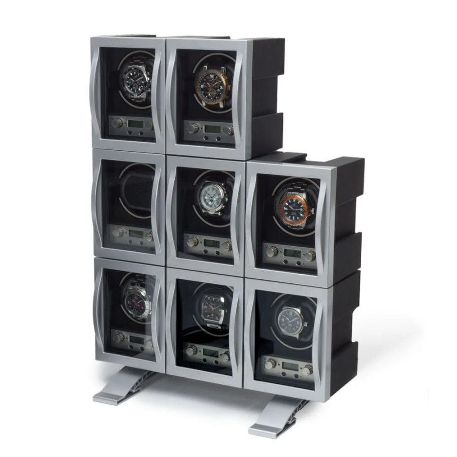WOLF Module 4.1 Stackable Single Watch Winder w/Cover – 2 Units - Image 5