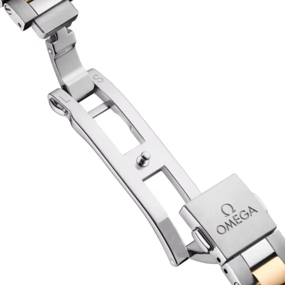 Seamaster Aqua Terra 150M 30 mm, steel ‑ Moonshine gold on steel ‑ Moonshine gold Ref. 220.20.30.20.02.001 - Image 9