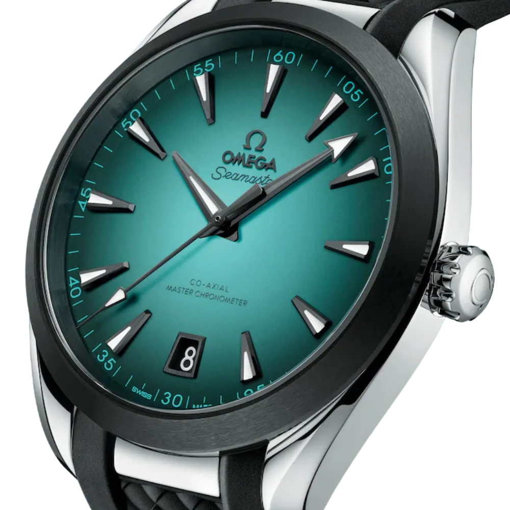 Seamaster Aqua Terra 150M 41 mm, steel on rubber strap Ref. 220.32.41.21.03.001 - Image 3