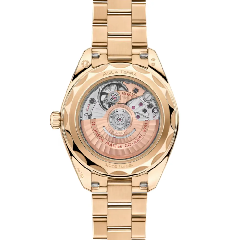 Seamaster Aqua Terra 150M 30 mm Moonshine Gold Ref. 220.55.30.20.60.001 - Image 2