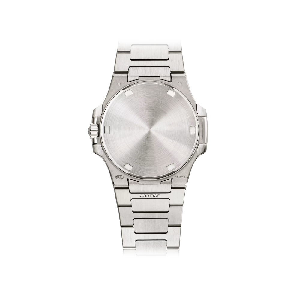 Patek Philippe Nautilus 7010/1G-013 'Ladies' White Gold Blue Dial Diamond Bezel (2025) - Image 2